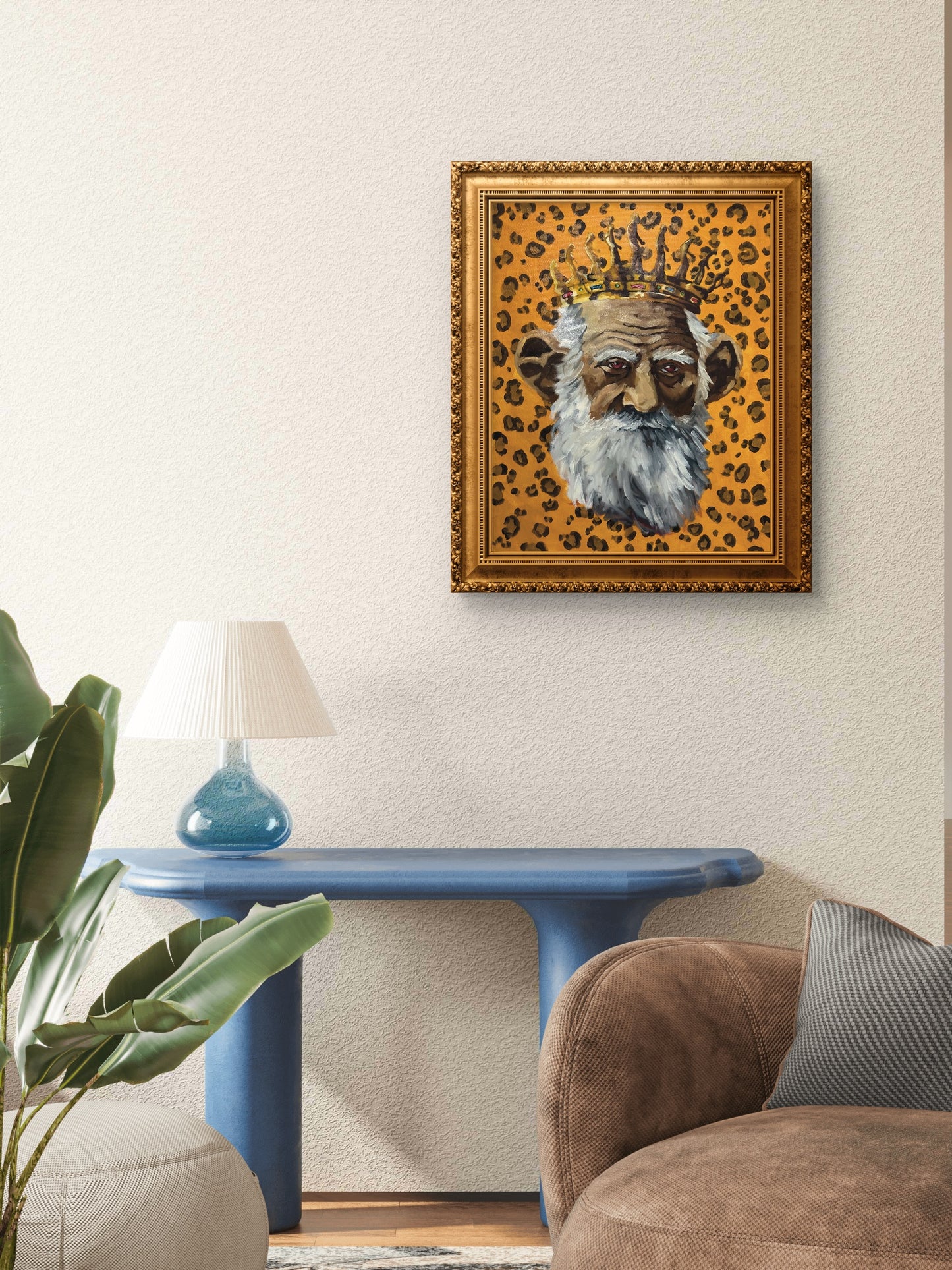 “KING DARWIN” 16x20 Oil On Canvas