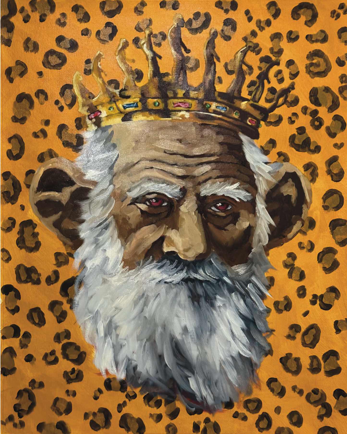 “KING DARWIN” 16x20 Oil On Canvas