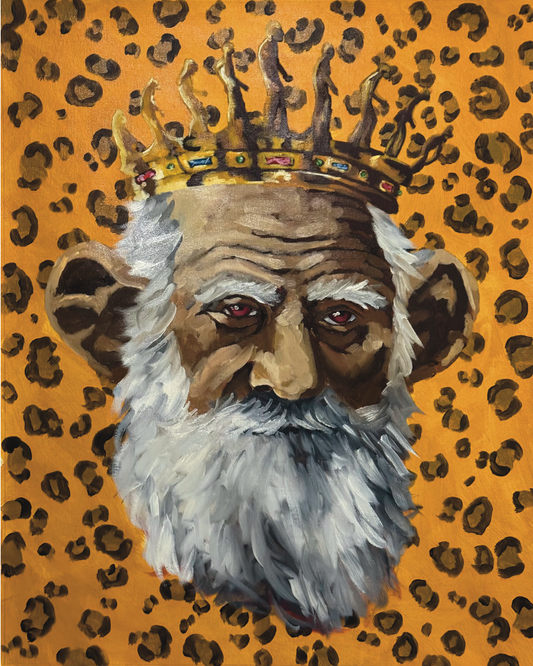 “KING DARWIN” 16x20 Oil On Canvas